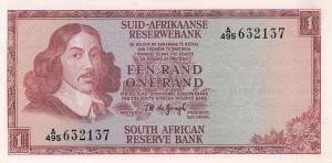 Südafrika p116a 1 Rand 1973